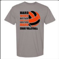 Evans Jr High Volleyball Team T-Shirt