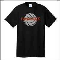 Evans Jr High Volleyball Short Sleeve T-shirt