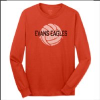 Evans Jr High Volleyball Long Sleeve T-shirt