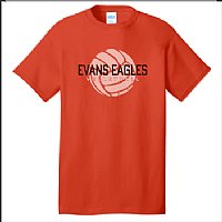 Evans Jr High Volleyball Short Sleeve T-shirt