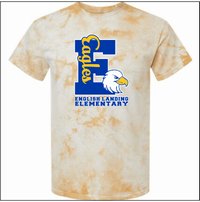 English Landing Elementary Crystal Tie-Dyed T-Shirt - Des. B