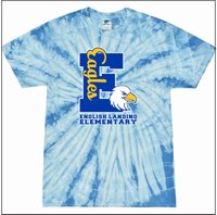 English Landing Elementary Tie Dye Shirt