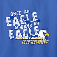 English Landing Elementary Short Sleeve T-shirt - Des. A