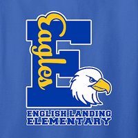 English Landing Elementary Short Sleeve T-shirt - Des. B