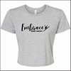 Embrace Dance Co Ladies Flowy Crop Tee