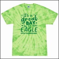 Estes Elementary Tie Dye Shirt - Des. B