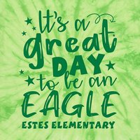 Estes Elementary Tie Dye Shirt - Des. B