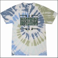 Evergreen Comm Charter Multicolor Tie Dye T-Shirt