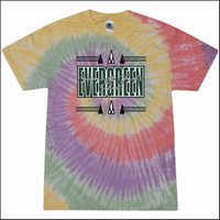 Evergreen Comm Charter Multicolor Tie Dye T-Shirt