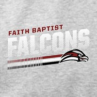 Faith Baptist School Contrast Hooded Sweatshirt-Des. A