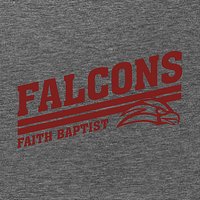 Faith Baptist School Soft Jersey Short Sleeve Tee-Des. B