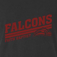 Faith Baptist School Soft Jersey Short Sleeve Tee-Des. B