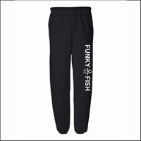 Funky Fish Elastic Bottom Sweatpants