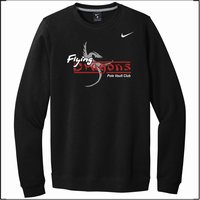 Flying Dragons Nike Club Fleece Crew