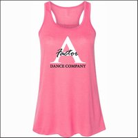 A-Factor Dance Co Ladies Flowy Tank