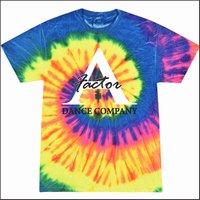 A-Factor Dance Co Multicolor Tie Dye T-Shirt