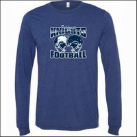 Fieldcrest Youth Football Long Sleeve Tri-Blend Tee