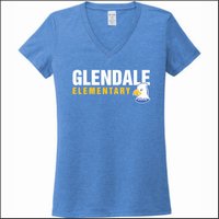 Glendale Elem Ladies V-Neck Tee