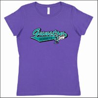 Gunston Middle School Ladies Fine Jersey Tee - Des. B