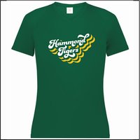 Hammond Elementary Ladies Dri-Fit V-neck Tee - Des. B