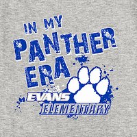 Henry S Evans Elementary 3/4 Sleeve Baseball T-Shirt