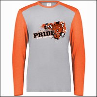 Hudson Elementary Vintage Game Day Long Sleeve Shirt - Des. A