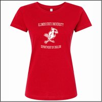 ISU Dept of English Ladies Fine Jersey Tee