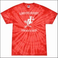 ISU Dept of English Multicolor Tie Dye T-Shirt