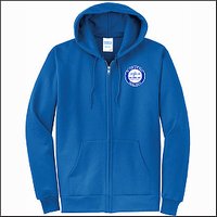 JEC Full Zip Hooded Sweatshirt - Des. B