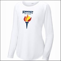 Kinneret Ladies Triblend Long Sleeve Raglan Tee