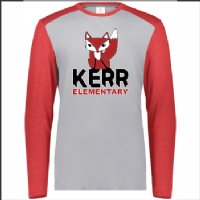 Kerr Elementary Vintage Game Day Long Sleeve Shirt - Des. A