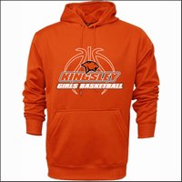 KJHS Girls Basketball Performance Hooded Sweatshirt