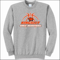 Kingsley Girls Basketball Crewneck Sweatshirt