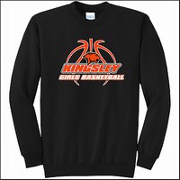 Kingsley Girls Basketball Crewneck Sweatshirt