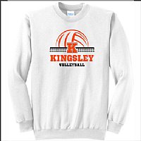 KJHS Volleyball Crewneck Sweatshirt