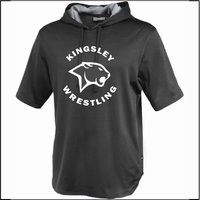 Kingsley Wrestling Short Sleeve Performance Warmup Hoodie