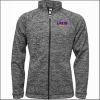 Lakin Middle School Vintage Heather Full Zip