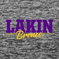 Lakin Middle School Vintage Heather Full Zip