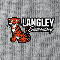 Langley Elementary Pom Beanie