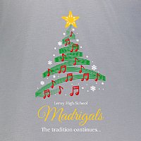 LeRoy HS Music Ringer Tee - Madrigals