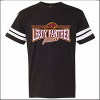 LeRoy HS Music Vintage Football Tee