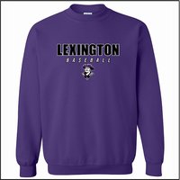 Lexington Baseball Crewneck Sweatshirt - Des. A