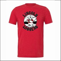 Lincoln Elem. Loggers Heather Soft Jersey Tee