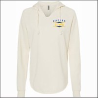 Light of the World Ladies Wave Wash Hoodie - EMB