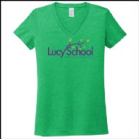 Lucy School Ladies V-Neck Tee