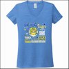 Lake Village Elem Ladies V-Neck Tee - Des. C