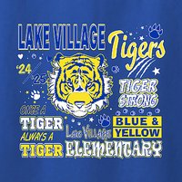 Lake Village Elem Short Sleeve T-shirt - Des. C