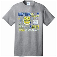 Lake Village Elem Short Sleeve T-shirt - Des. C