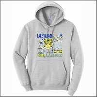 Lake Village Elem Hooded Sweatshirt - Des. C