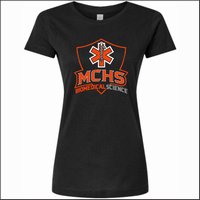 MCHS Biomedical Science Ladies Fine Jersey Tee - Des. A